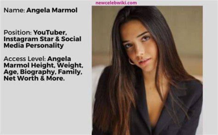 Angela Marmol Bio, Age, Net Worth, Profession