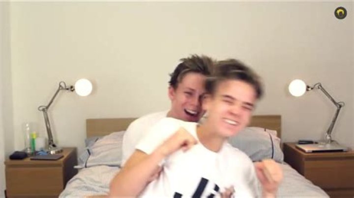 Joe and Caspar with Miranda Sings at Vidcon
