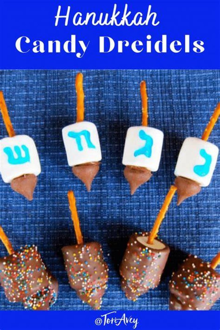 These candy dreidels are *everything*