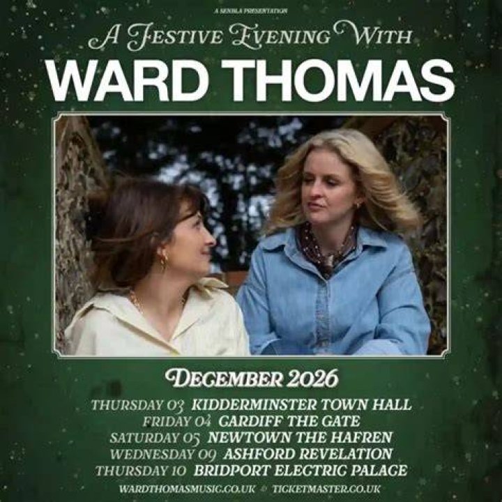 Ward Thomas Will Live-Stream Christmas Concert 2